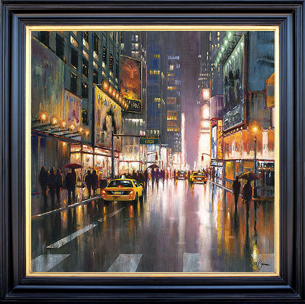 Bob Pejman - Bright Light, Big City original oil